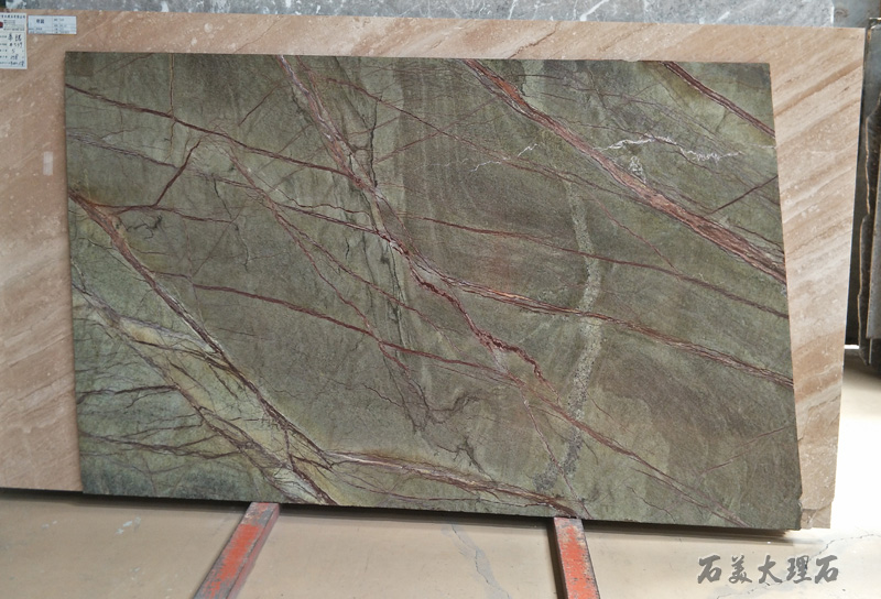 綠橡木化石lm U848 5 綠色大理石 精選大理石石材 大理石的第一品牌 石美大理石工廠